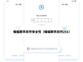 蝙蝠聊天软件安全性（蝙蝠聊天软件251）
