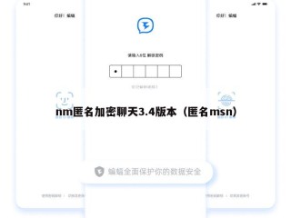 nm匿名加密聊天3.4版本（匿名msn）