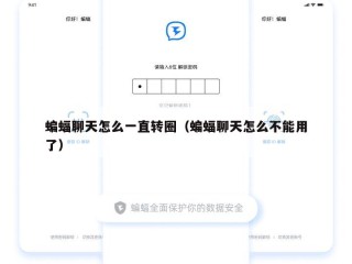 蝙蝠聊天怎么一直转圈（蝙蝠聊天怎么不能用了）