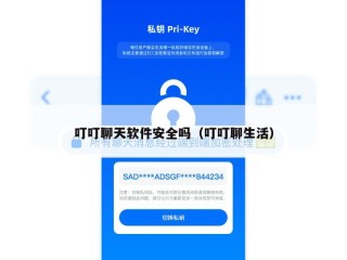 叮叮聊天软件安全吗（叮叮聊生活）
