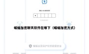 蝙蝠加密聊天软件在哪下（蝙蝠加密方式）