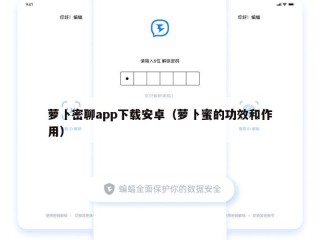 萝卜密聊app下载安卓（萝卜蜜的功效和作用）