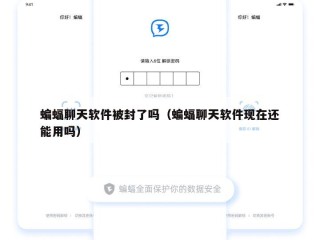 蝙蝠聊天软件被封了吗（蝙蝠聊天软件现在还能用吗）