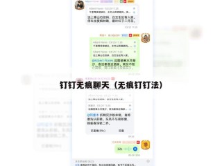 钉钉无痕聊天（无痕钉钉法）