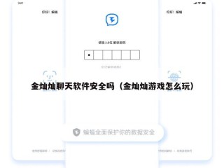 金灿灿聊天软件安全吗（金灿灿游戏怎么玩）