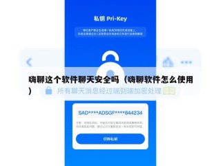 嗨聊这个软件聊天安全吗（嗨聊软件怎么使用）