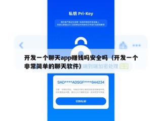 开发一个聊天app赚钱吗安全吗（开发一个非常简单的聊天软件）