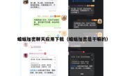 蝙蝠加密聊天应用下载（蝙蝠加密是干嘛的）