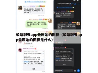 蝙蝠聊天app最原始的图标（蝙蝠聊天app最原始的图标是什么）