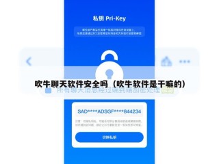 吹牛聊天软件安全吗（吹牛软件是干嘛的）