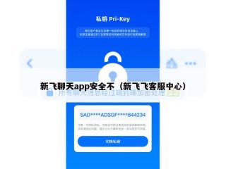 新飞聊天app安全不（新飞飞客服中心）