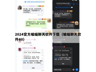 2024官方蝙蝠聊天软件下载（蝙蝠聊天软件40）