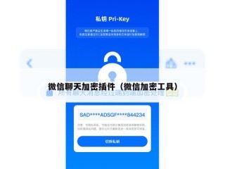 微信聊天加密插件（微信加密工具）