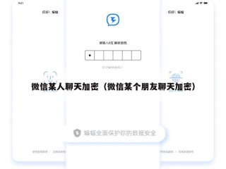 微信某人聊天加密（微信某个朋友聊天加密）