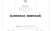 网上聊天的安全性（网络聊天安全吗）