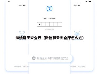 微信聊天安全厅（微信聊天安全厅怎么进）