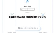 蝙蝠加密聊天消息（蝙蝠加密聊天安全吗）