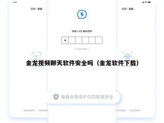 金龙视频聊天软件安全吗（金龙软件下载）