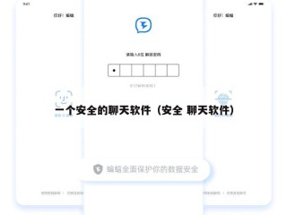 一个安全的聊天软件（安全 聊天软件）