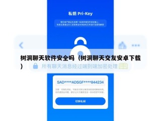 树洞聊天软件安全吗（树洞聊天交友安卓下载）