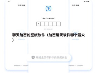 聊天加密的壁纸软件（加密聊天软件哪个最火）