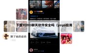 下载YOYO聊天软件安全吗（yoyo应用）