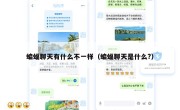 蝙蝠聊天有什么不一样（蝙蝠聊天是什么?）