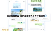 国内加密聊天（国内加密聊天软件付费加群）