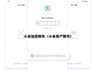 小米加密聊天（小米用户聊天）