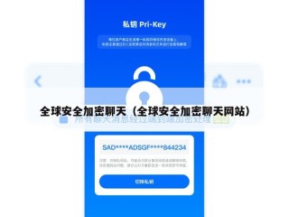 全球安全加密聊天（全球安全加密聊天网站）