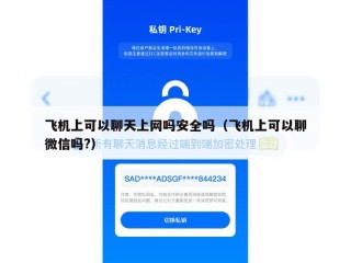 飞机上可以聊天上网吗安全吗（飞机上可以聊微信吗?）