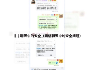 網絡聊天中的安全（网络聊天中的安全问题）