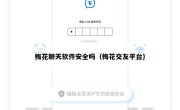 梅花聊天软件安全吗（梅花交友平台）