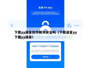 下载yy语音软件聊天安全吗（下载语音yy下载yy语音）