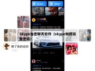 Skype加密聊天软件（skype如何设置密码）