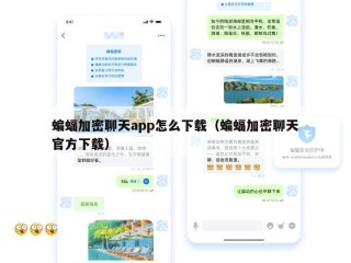蝙蝠加密聊天app怎么下载（蝙蝠加密聊天官方下载）