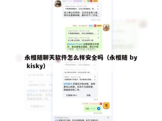 永相随聊天软件怎么样安全吗（永相随 by kisky）