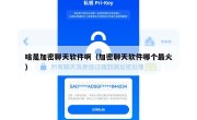 啥是加密聊天软件啊（加密聊天软件哪个最火）