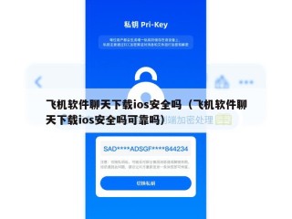 飞机软件聊天下载ios安全吗（飞机软件聊天下载ios安全吗可靠吗）