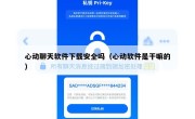 心动聊天软件下载安全吗（心动软件是干嘛的）