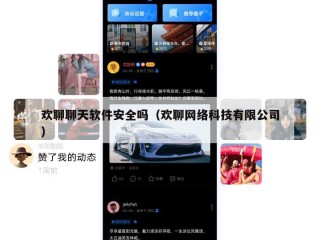 欢聊聊天软件安全吗（欢聊网络科技有限公司）