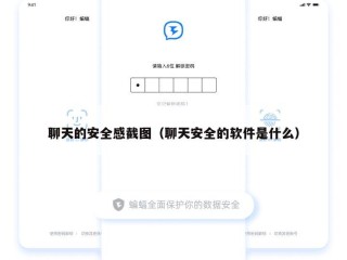 聊天的安全感截图（聊天安全的软件是什么）