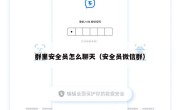 群里安全员怎么聊天（安全员微信群）