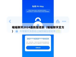 蝙蝠聊天2024最新版更新（蝙蝠聊天官方）