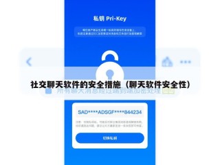 社交聊天软件的安全措施（聊天软件安全性）