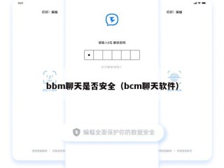 bbm聊天是否安全（bcm聊天软件）