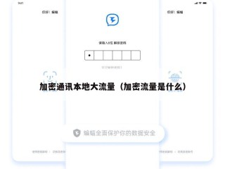 加密通讯本地大流量（加密流量是什么）