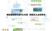 蝙蝠加密聊天是什么东西（蝙蝠怎么加密聊天）