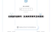无痕猫页面聊天（无痕网页聊天怎样使用）