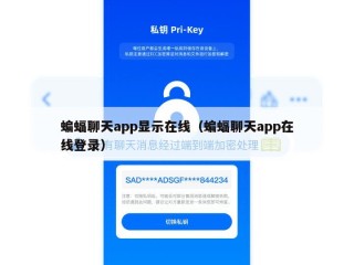 蝙蝠聊天app显示在线（蝙蝠聊天app在线登录）